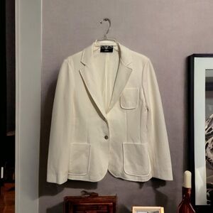 Vintage James Kenton by Dalton Women’s Ivory  Color Blazer Size 8